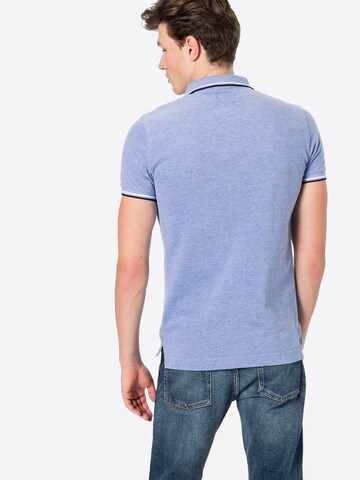 Superdry Poloshirt in Blau