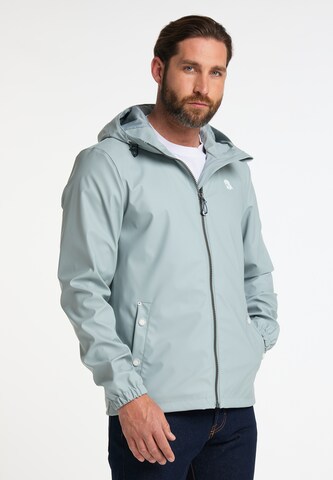 Schmuddelwedda Between-Season Jacket in Green: front