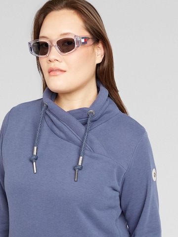 Ragwear Plus Sweatshirt 'NESKA COMFY' in Blauw