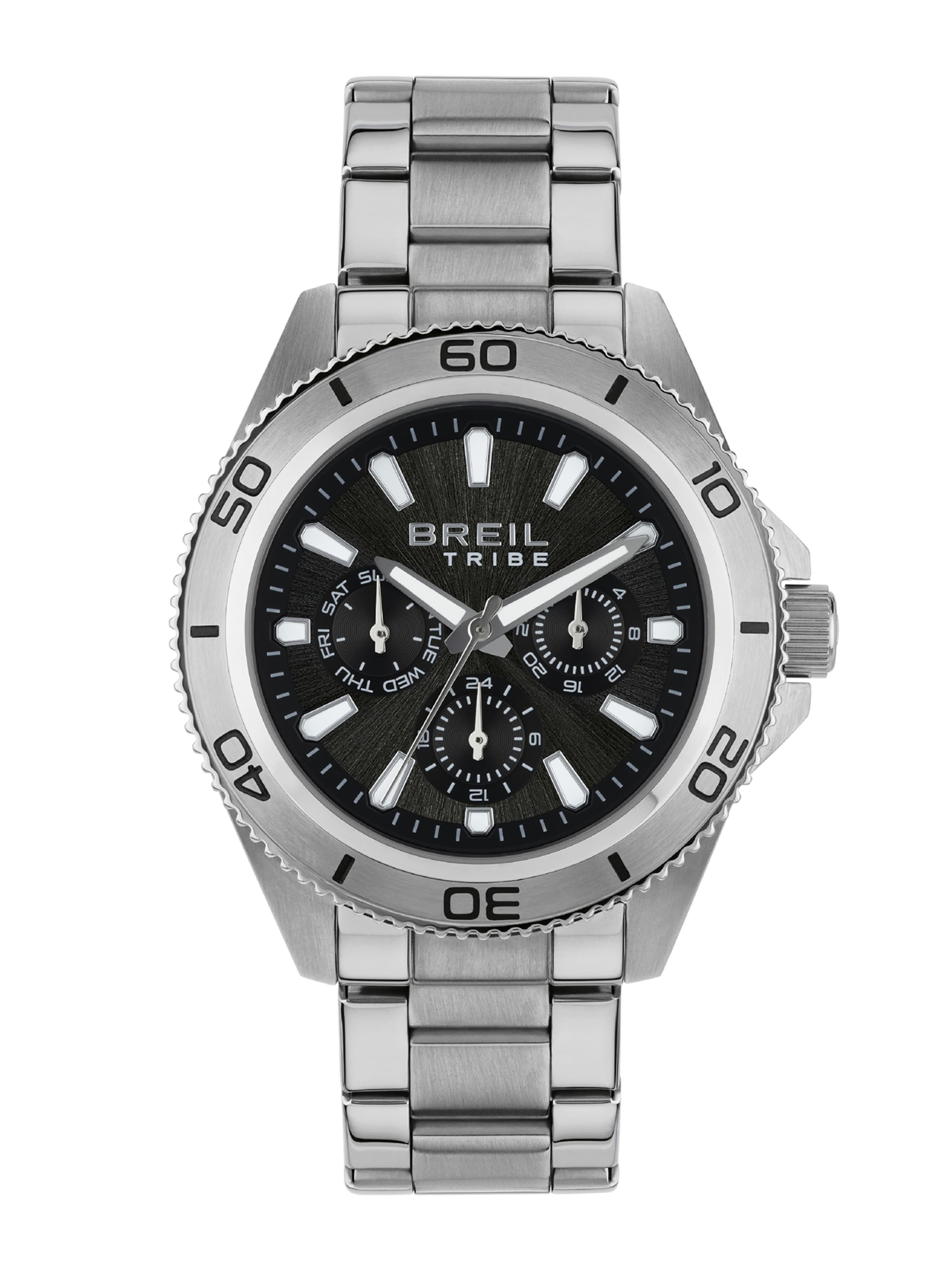 Breil Analoog horloge 'Challenge' in Zilver: voorkant