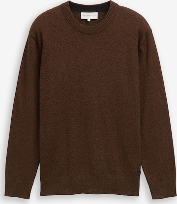 TOM TAILOR DENIM Pullover i brun: forside