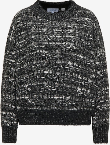 usha BLUE LABEL Sweater in Black: front