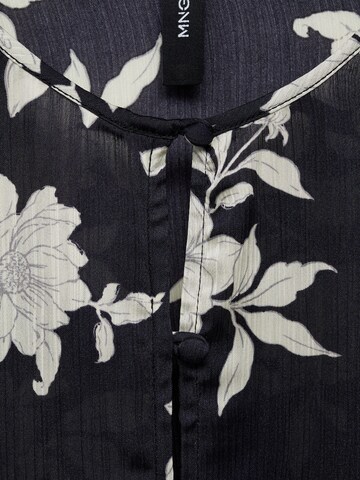 MANGO Bluse 'SWAN' i sort