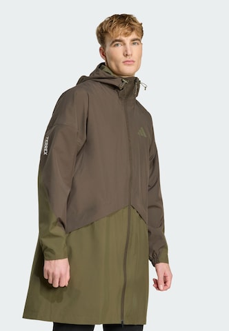 ADIDAS TERREX - Chaqueta de montaña 'Multi 2 Layer' en verde: frente