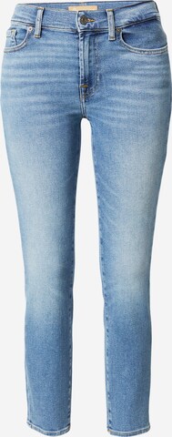 7 for all mankind Slimfit Jeans 'ROXANNE' i blå: framsida