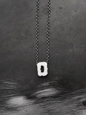 Collana 'Letter O' di REYTEL in argento: frontale