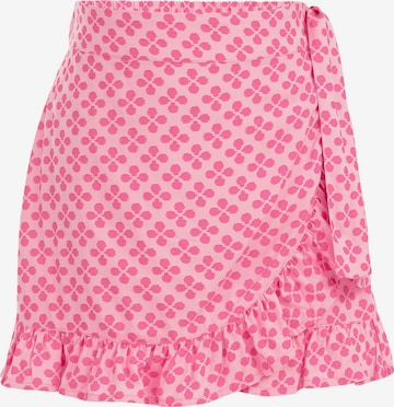 WE Fashion - Regular Calças em rosa: frente