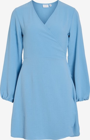 VILA Jurk 'VILovie' in Blauw: voorkant