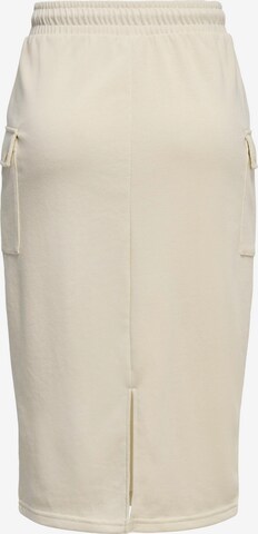 ONLY Skirt 'NEW GWEN' in Beige