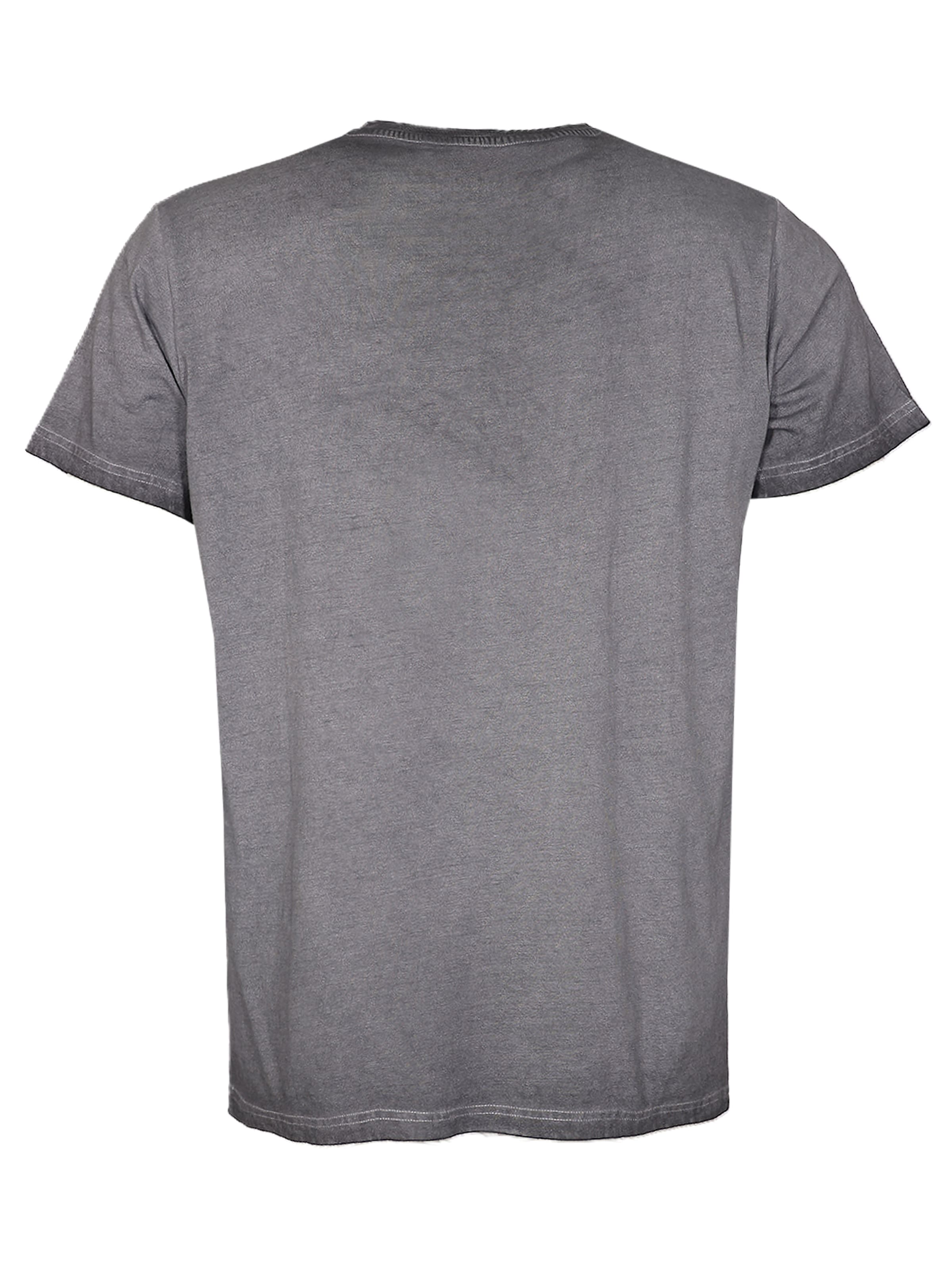 TOP GUN Shirt 'TG25023' in Grey