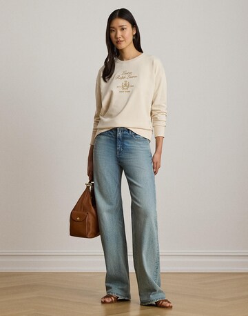 smėlio Lauren Ralph Lauren Megztinis be užsegimo 'EASY FRENCH'