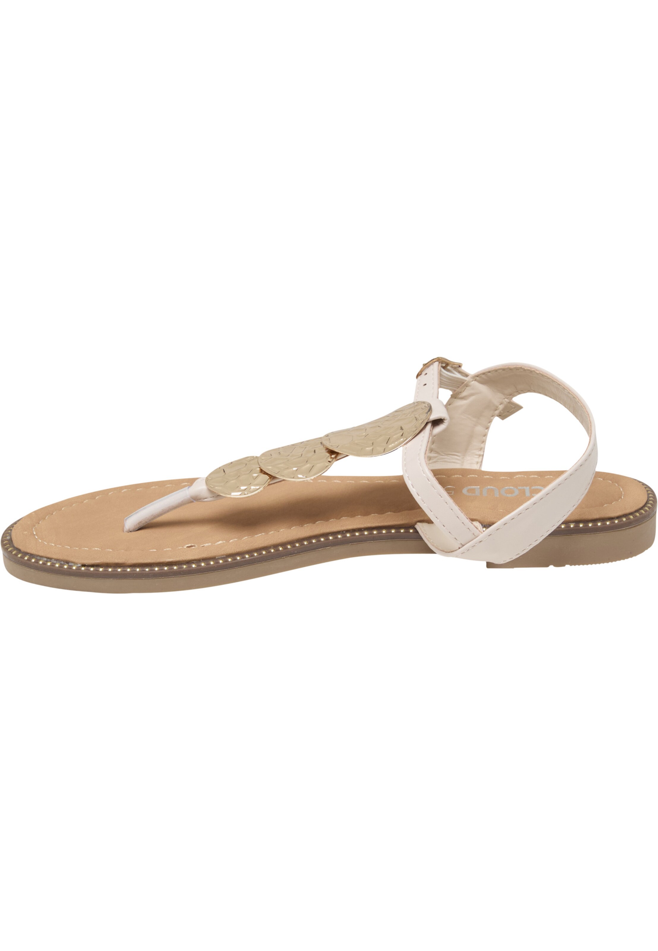 Cloud5ive T-Bar Sandals 'Wiliam' in Pink