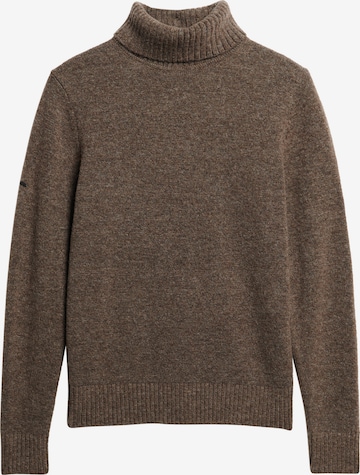 Superdry Sweater in Brown: front