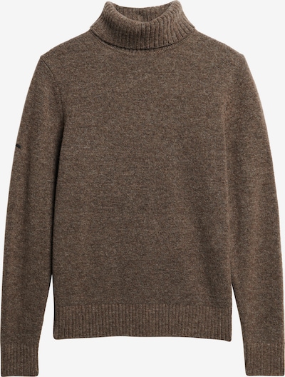 Superdry Pull-over en marron chiné, Vue avec produit