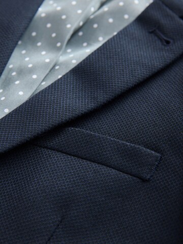 Next - Ajuste estrecho Chaqueta de traje en azul