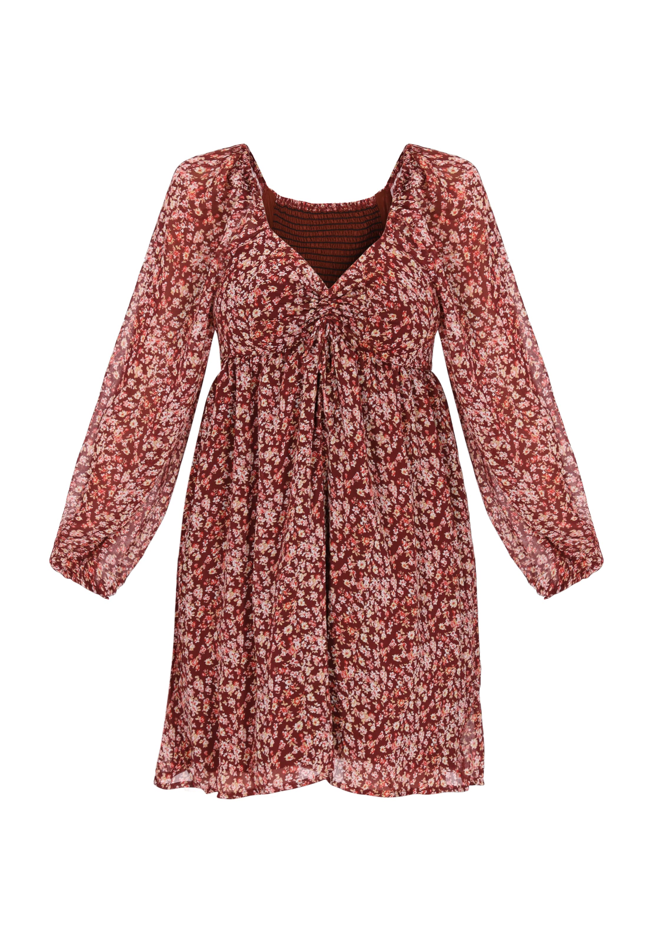 swirly Kleid 'Young Fashion' in Rot: Vorderseite