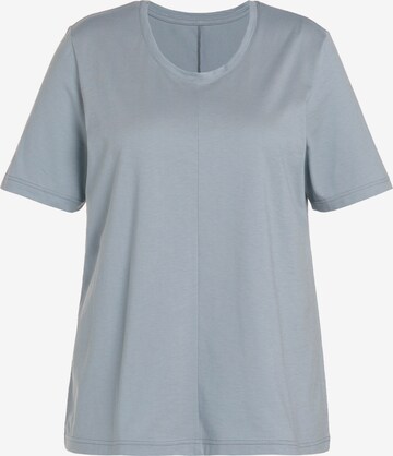 T-shirt Ulla Popken en gris : devant