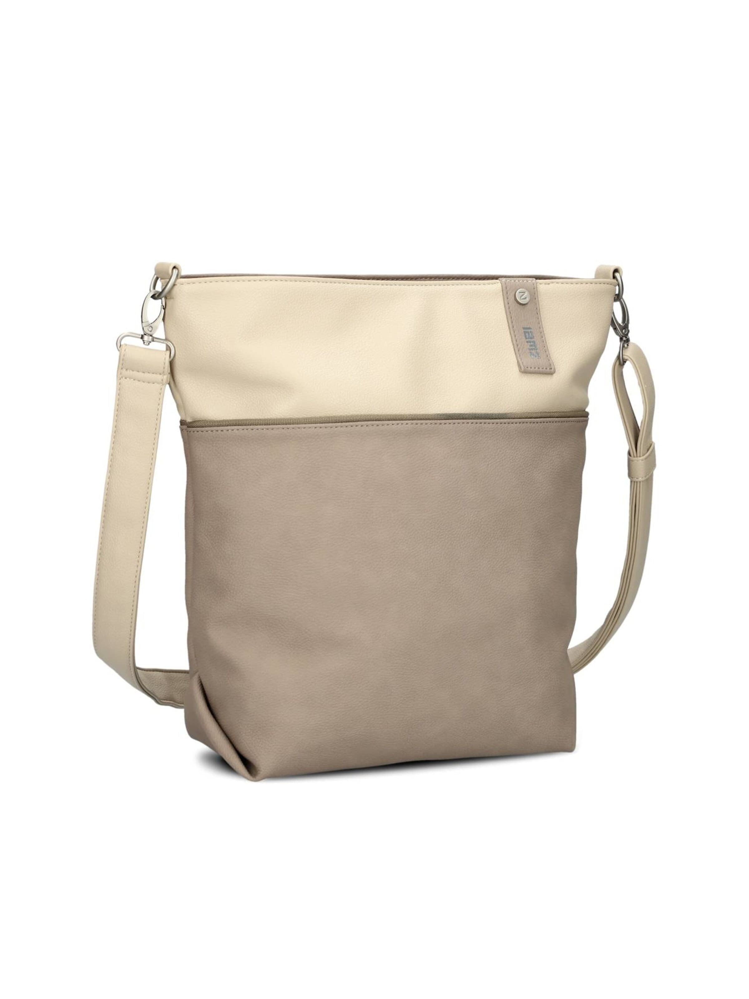ZWEI Crossbody bag 'JANA J12' in Beige