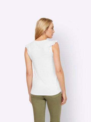 T-shirt heine en blanc