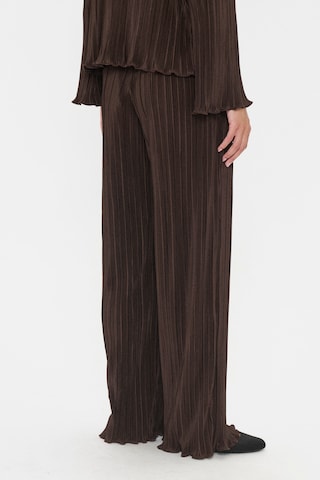 Wide Leg Pantalon 'ZuniSZ' SAINT TROPEZ en marron