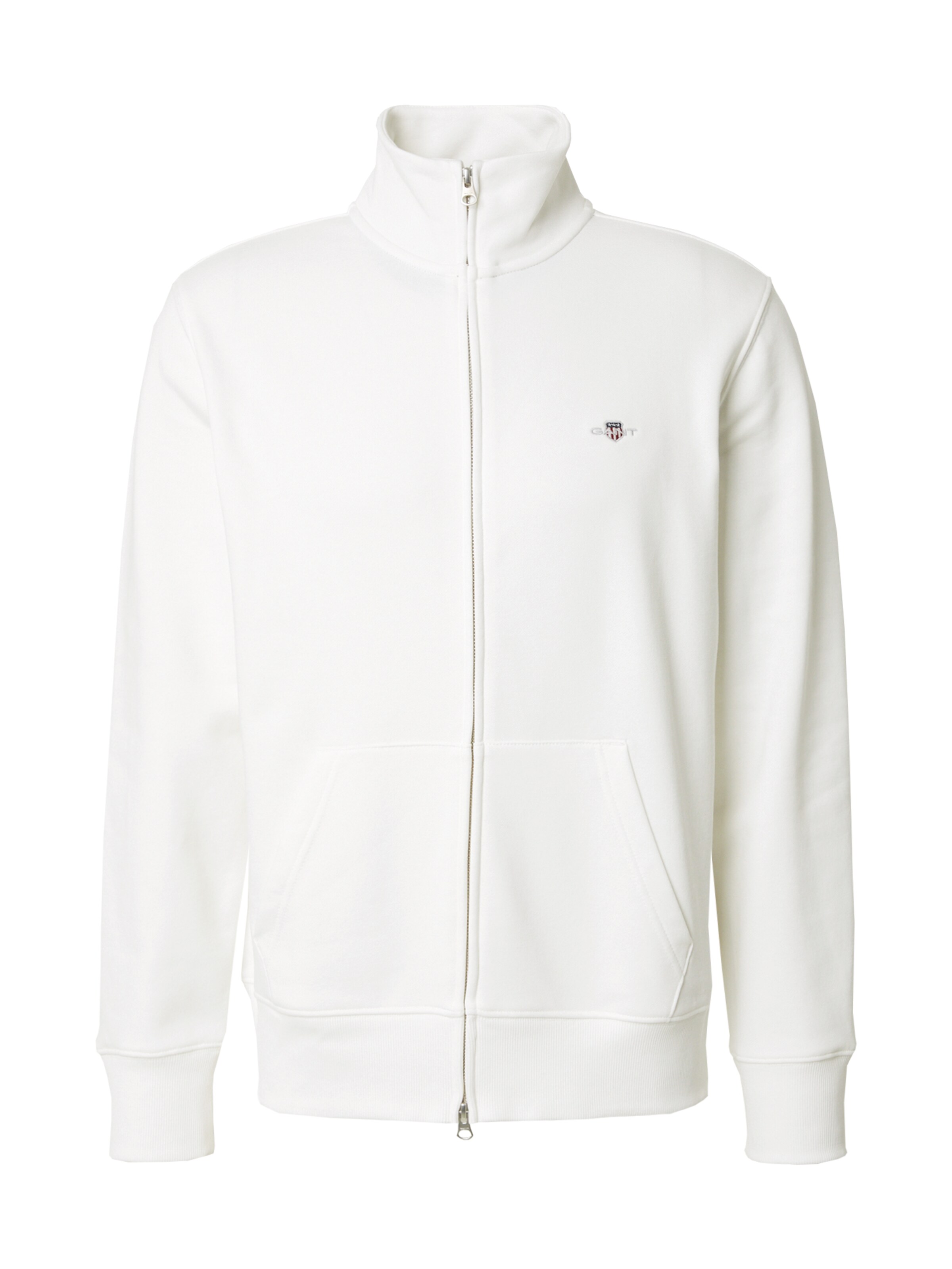 GANT Mikina – bílá: přední strana