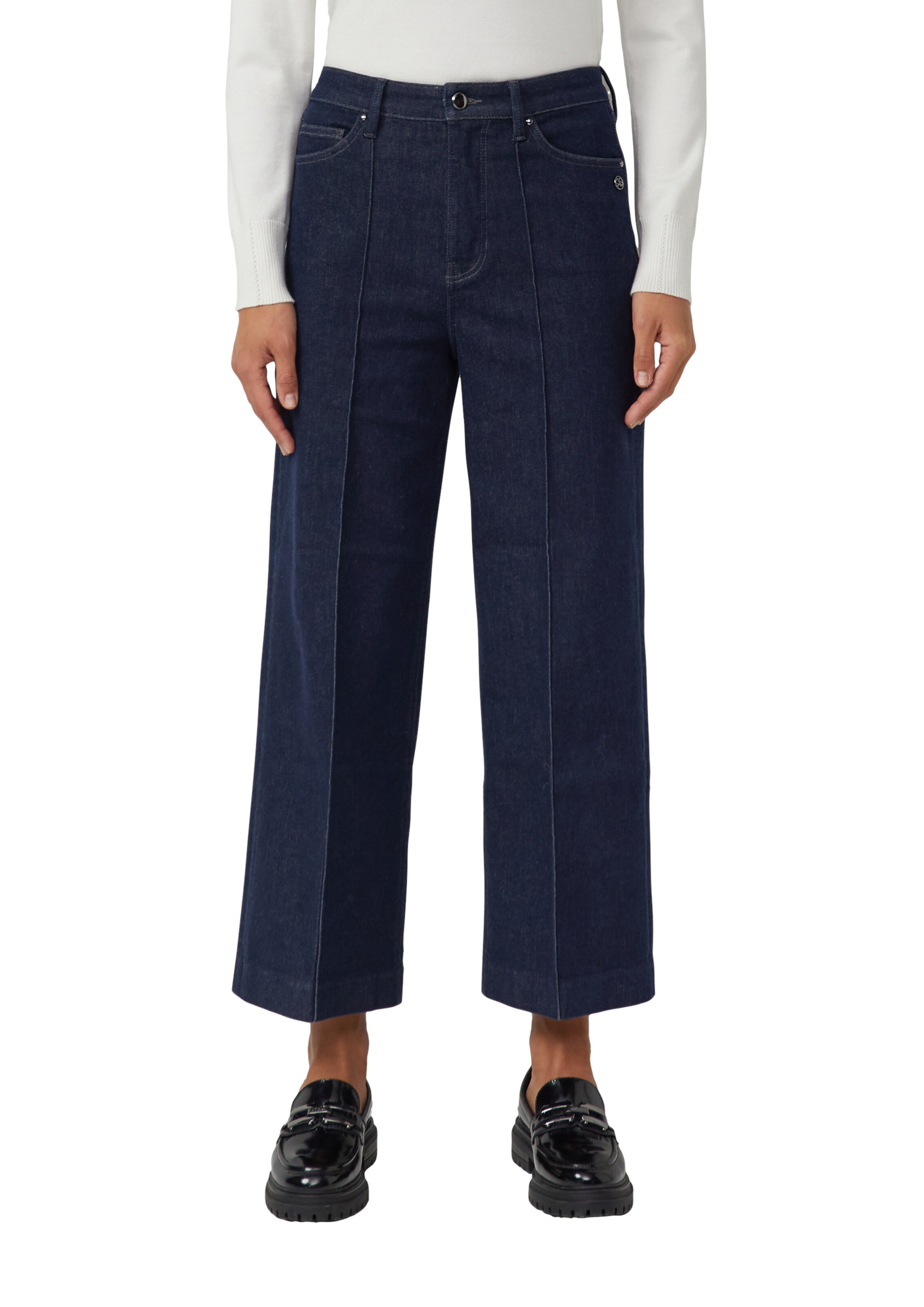 Wide Leg Jean 'Suri' s.Oliver en bleu : devant