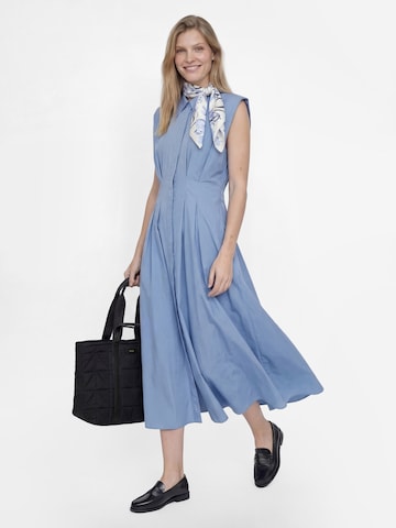 Robe-chemise Ambiance en bleu