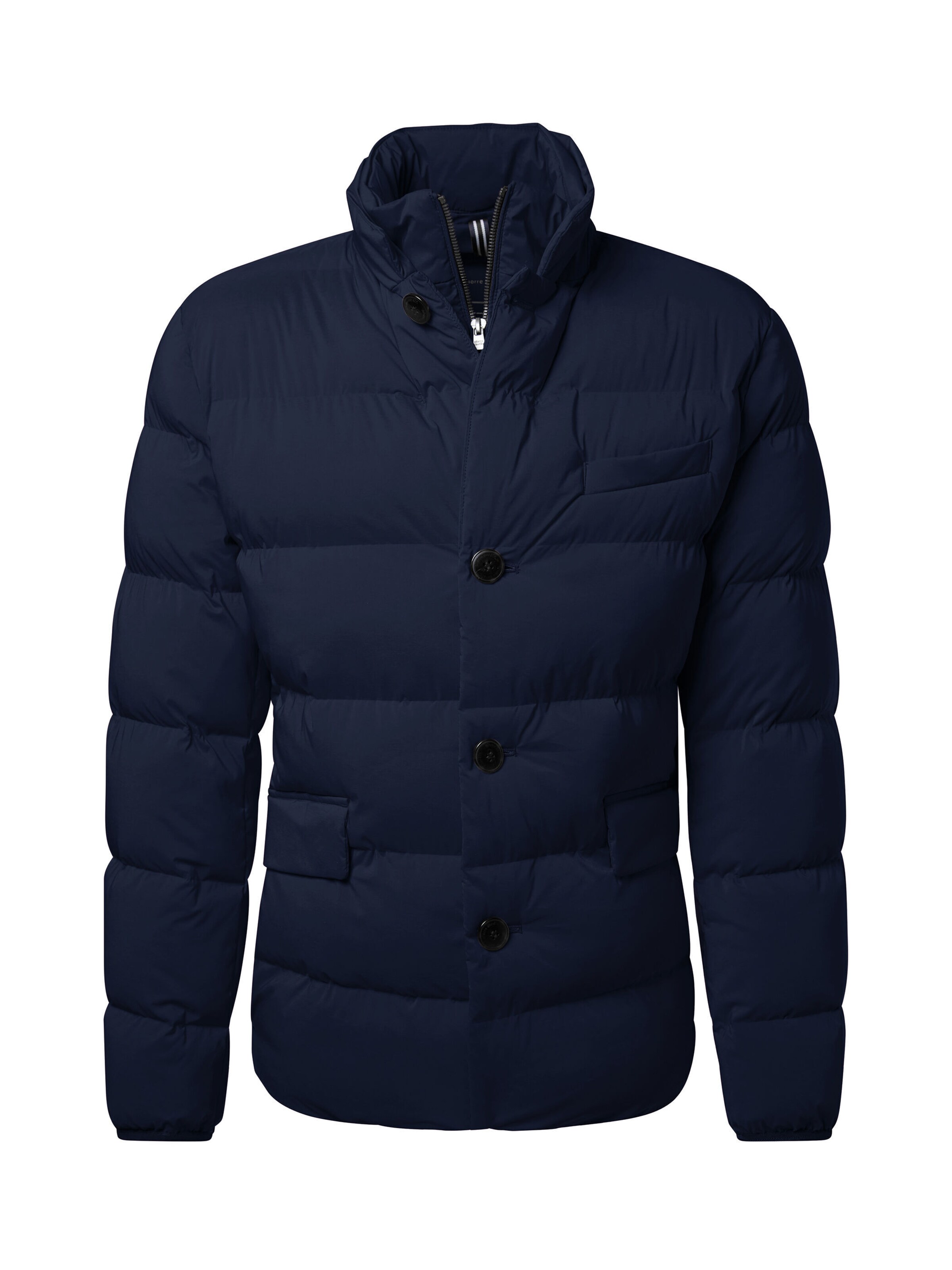 PIERRE CARDIN Tussenjas in Blauw: voorkant