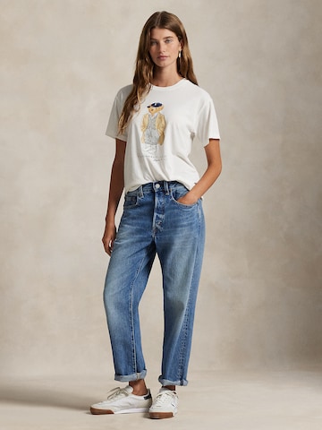 balta Polo Ralph Lauren Marškinėliai