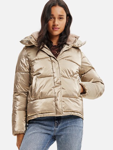 Desigual Between-season jacket 'ESTOCOLMO' in Bronze: front