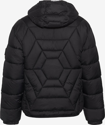 SOUTHPOLE Winter Jacket 'Storm Net 1.0' in Black