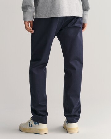 GANT Regular Chinohose in Blau: Vorderseite