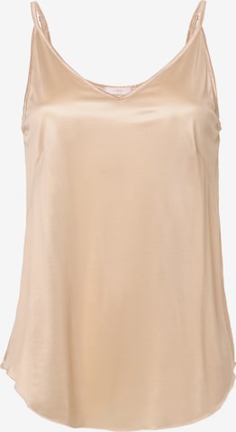 Chemise de nuit Mey en beige : devant