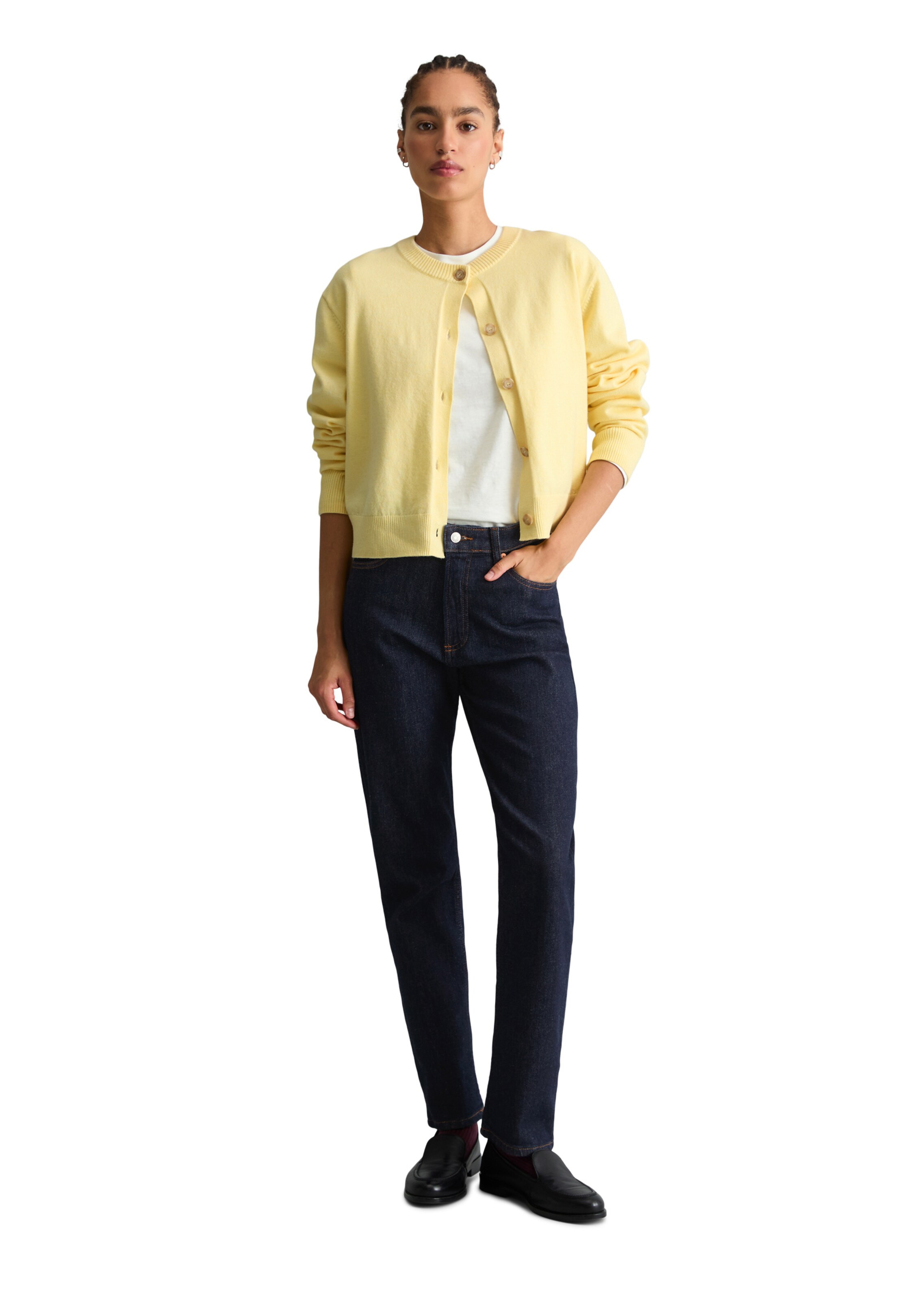 Cardigan Marc O'Polo DENIM en jaune