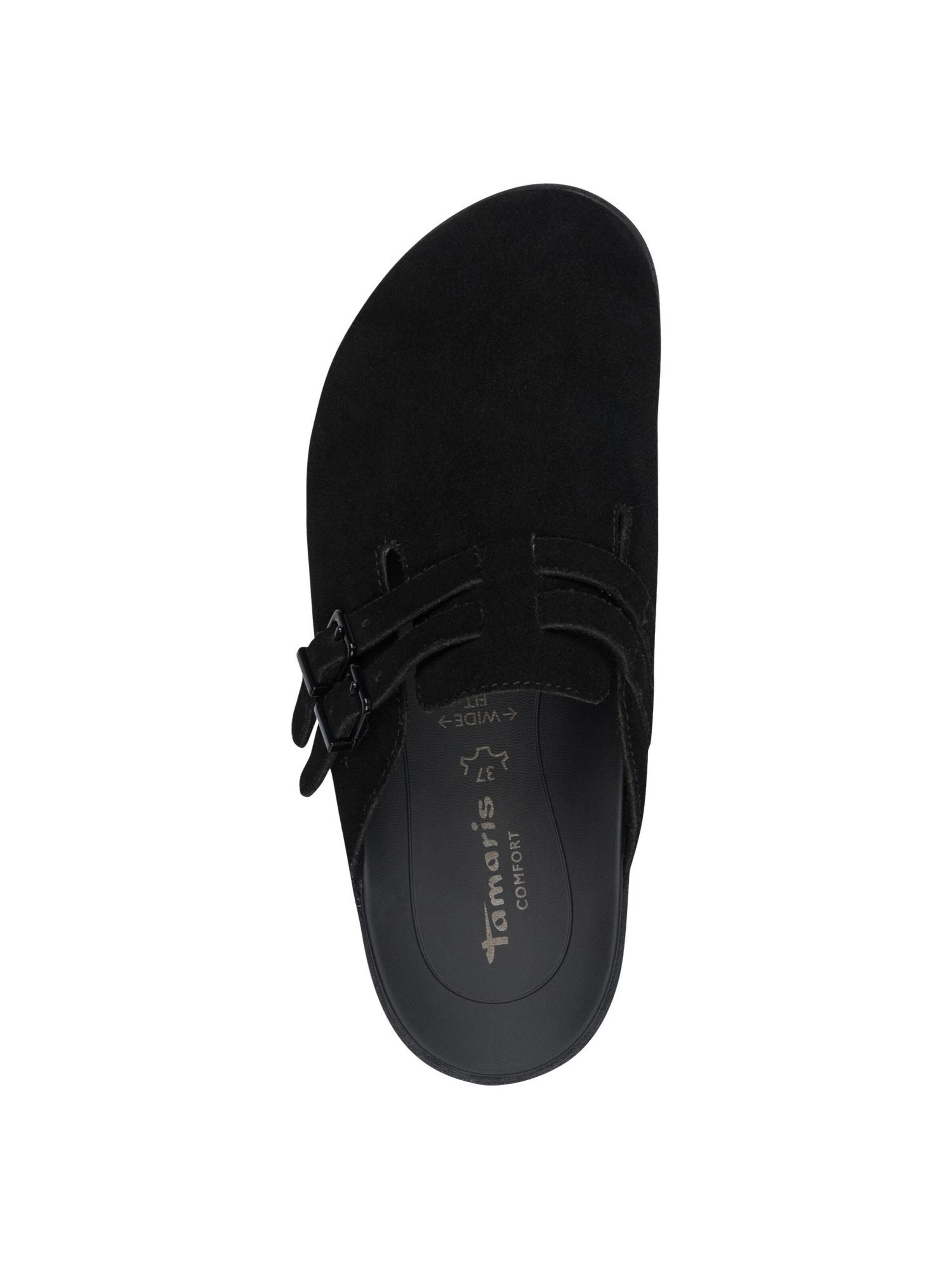 Mule Tamaris en noir