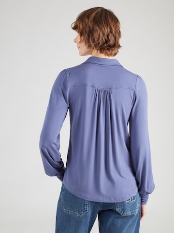 King Louie Blouse 'Carina' in Blue