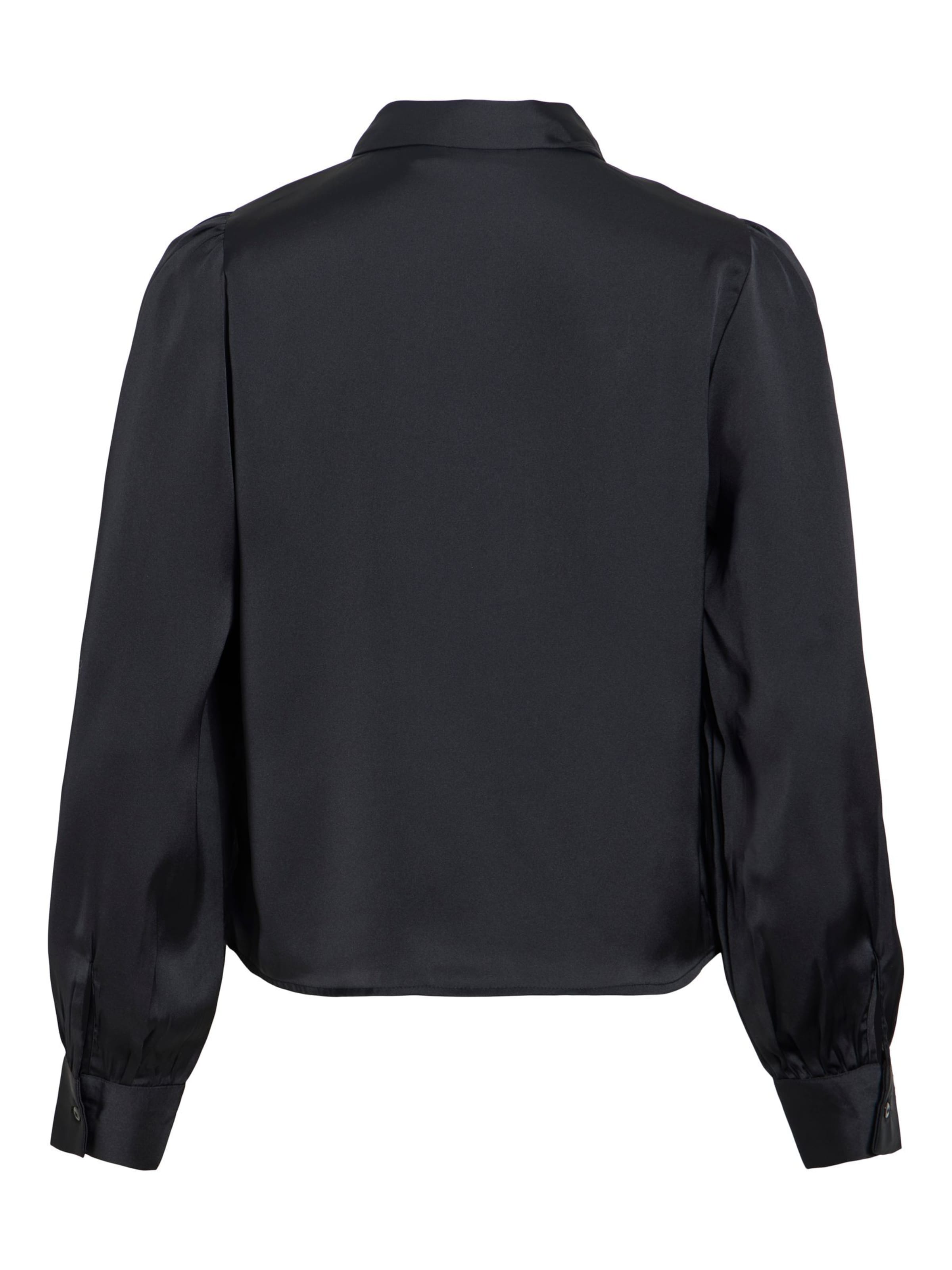 VILA Bluse 'VI Sofie' in Schwarz