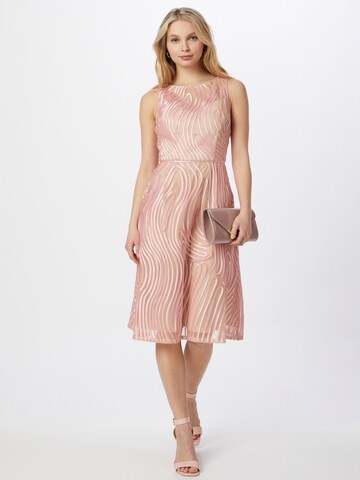 Robe de cocktail Adrianna Papell en rose