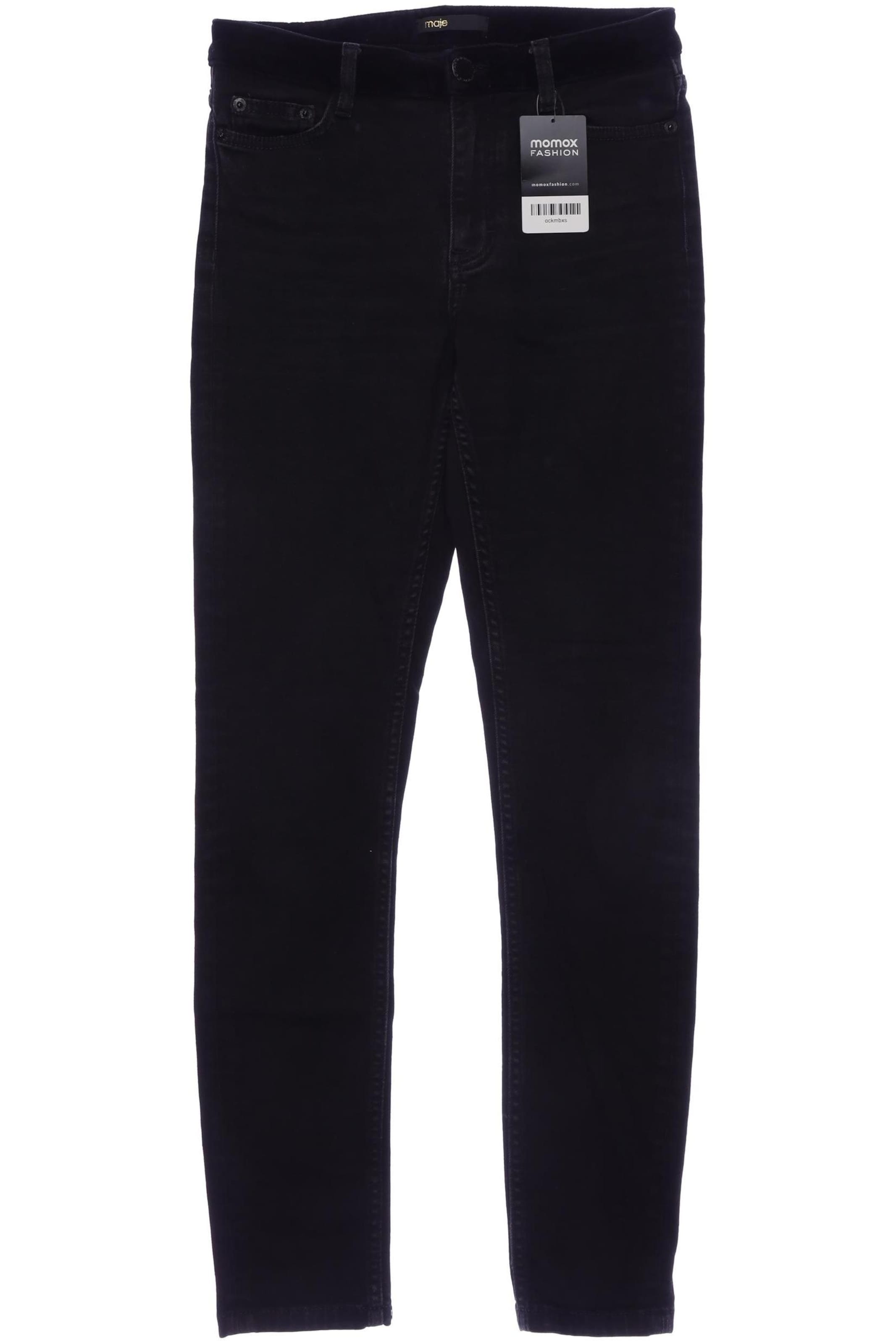 Maje Jeans in 27 in Black: front