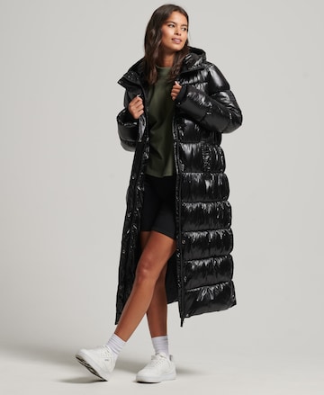 Superdry Winter Coat in Black