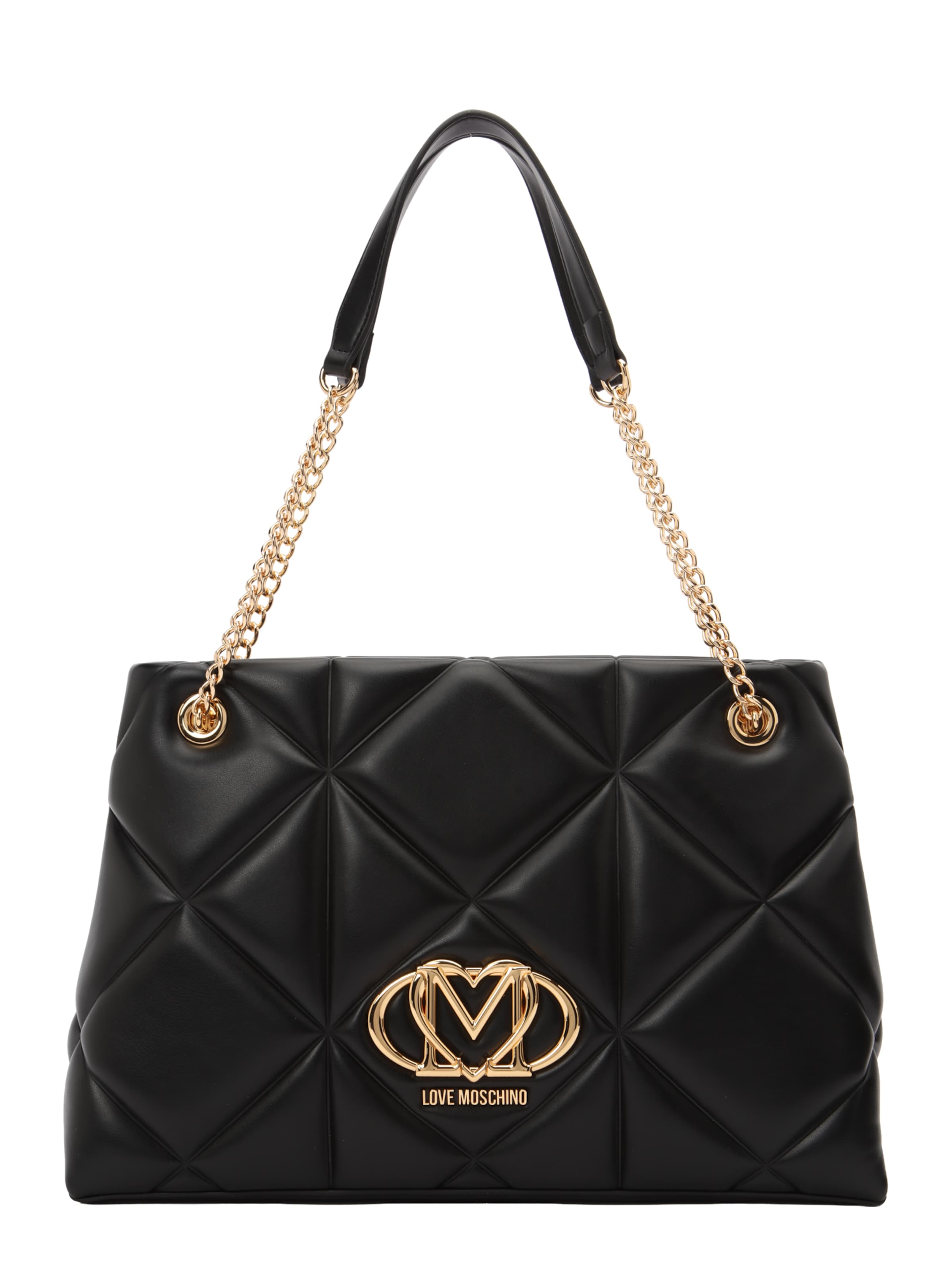 Love Moschino Schoudertas in Zwart: voorkant