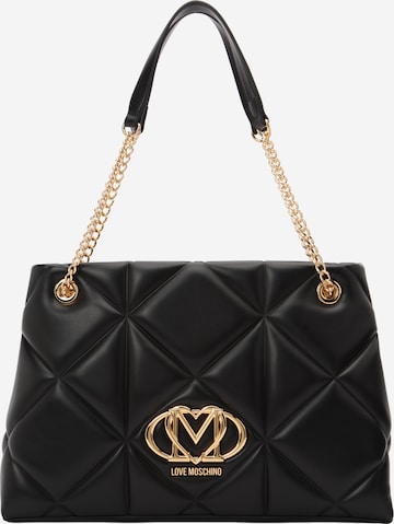Love MoschinoTorba za na rame - crna boja: prednji dio