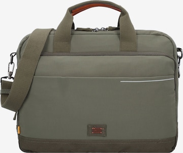 CAMEL ACTIVE Laptop Bag in Green: front