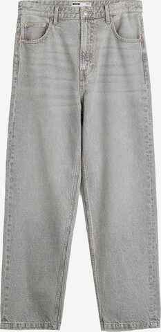 Bershka Jeans in Grijs: voorkant