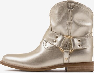 BRONX Boots 'Fe-Lise' in Gold: front