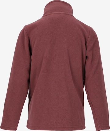 ZigZag Fleece jas 'Zap' in Rood