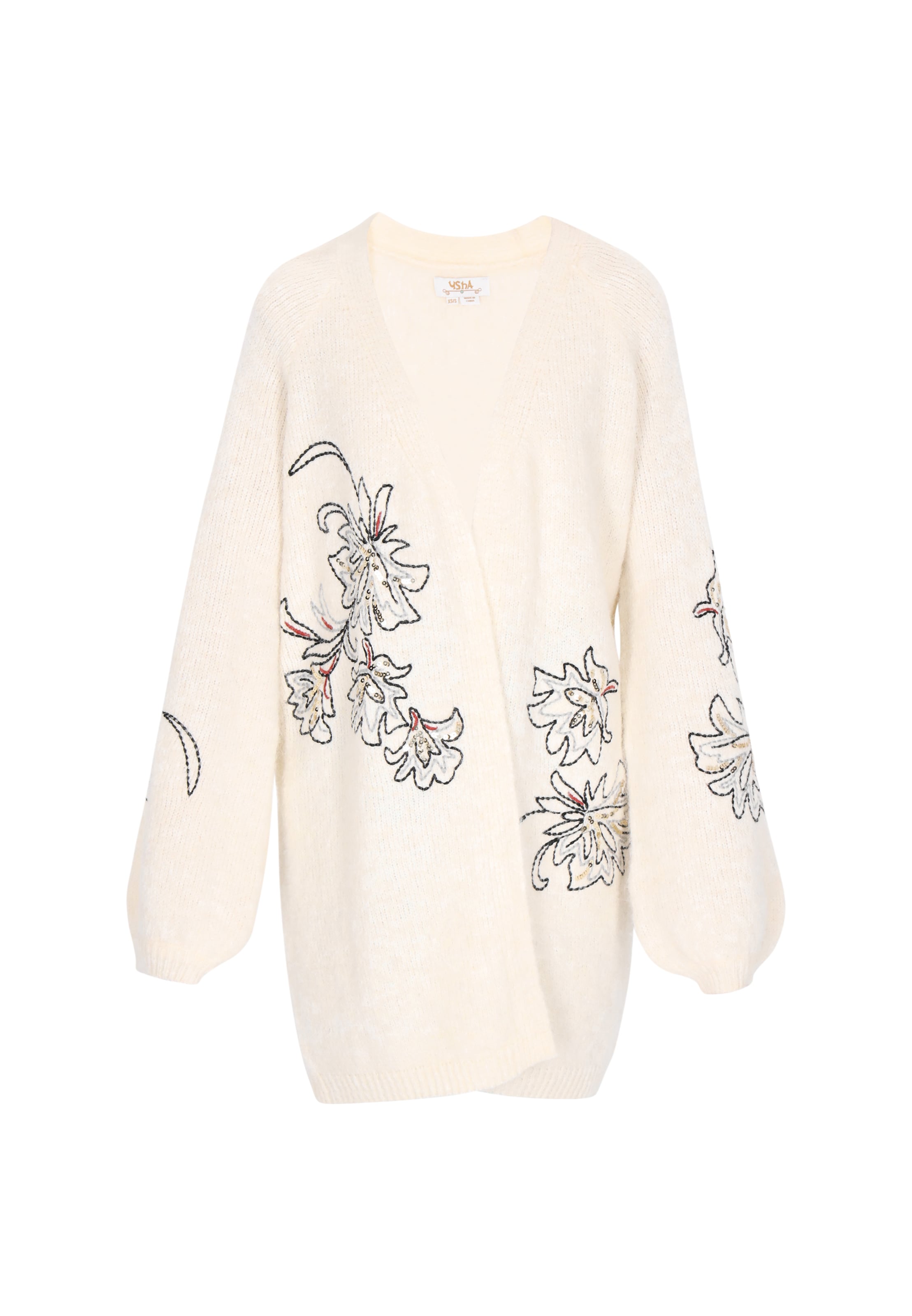 Cardigan usha FESTIVAL en beige : devant