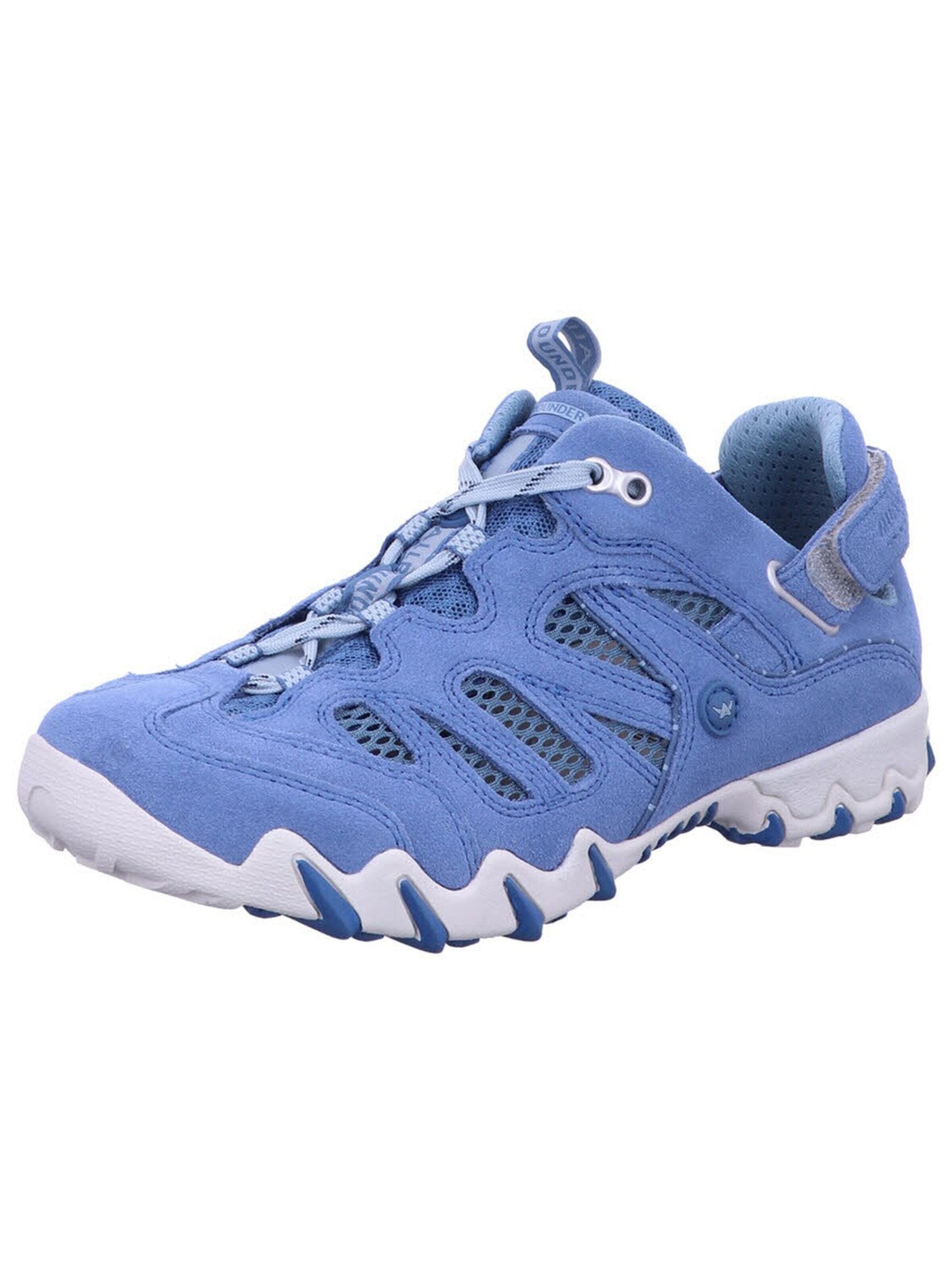 Allrounder - Zapatillas deportivas bajas 'Schnürschuh Damen P2008631 Echtleder in blau' en azul: frente