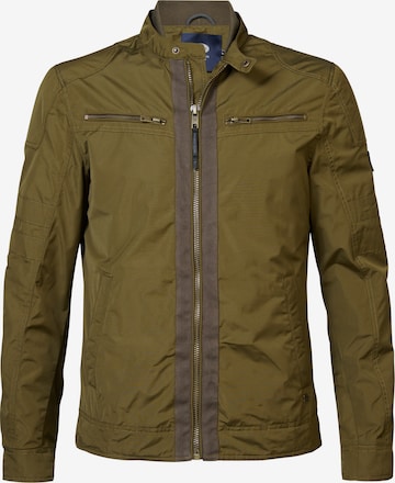 Petrol Industries Between-Season Jacket 'Skylight' in Green: front