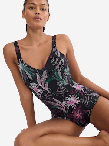 TRIUMPH Badpak ' Red Label Summer Tropics ' in Groen